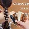 Nuevos accesorios creativos para el cabello simple anillo para el cabello tipo línea telefónica color jalea femenino coleta alta trenza cuerda para el cabello banda para el cabello