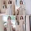 (Liquidación) Vestido de Dama de Honor de Nicho Nueva Temporada de Graduación Banquete del Grupo de Hermanas Aspecto Adelgazante Atuendo de Mejor Amiga Grupo de Damas de Honor mm con sobrepeso