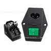 Enchufe Médico de Doble Aislamiento en Forma de 8, Enchufe de Corriente 3 en 1 con Interruptor y Fusible Db-8-15 con Enchufe Certificado