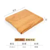 Bandeja Giratoria Caliente para Hot Pot de Imitación Madera Melamina, Bandeja Especial para Servir Carne de Res y Cerdo, Caja Rectangular de Exhibición para Buffet