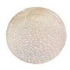 Venda quente transfronteiriça redondo pvc placemat mesa de jantar tapete de isolamento oco pvc ocidental placemat café coaster prato tapete atacado