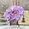 Ramo de flores artificiales moradas, hecho a mano, de seda, para boda, flores decorativas artificiales, venta al por mayor, arreglos florales para boda.