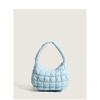 Bolso de verano estilo coreano mini con diseño de nube, bolso de mano que combina con todo, minibolso plegable, bonito bolso pequeño de mano para mujer.