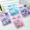 Nuevo Cuaderno Mini de Arena Líquida con Aceite Hello Cat con Juego de Candado, Cuaderno de Página para Colorear con Aceite para Alivio del Estrés Estudiantil
