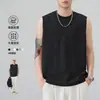 Chaleco Refrigerante para Hombre Verano 2026 Camiseta sin Mangas con Sensación a Hielo de Peso Pesado Holgada para Deportes Fitness Camiseta sin Mangas Marca de Moda