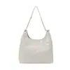 Bolsa Tote Grande de Couro Oleado Retrô para Mulheres, Nova Bolsa de Ombro Estilosa com Textura, Bolsa de Mão Versátil para o Dia a Dia para Mulheres