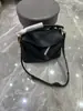 Bolso Geométrico Luo Jia de Cuero Genuino 2026 Lujo Nicho Piel de Vaca de Primera Capa Patchwork Bolso Almohada Bolso de Mano Cruzado Bolso para Mujer