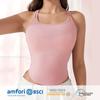 Nuevo Verano Color Sólido Diseño Cruzado Tirante para Hombro Venta al por Mayor Transfronteriza Europeo y Americano Sling Top sin Mangas Tipo Chaleco para Mujer Comercio Exterior