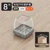 Protetores de Pés de Cadeira de Silicone Antiderrapantes Cinza, Protetores Espessos para Pés de Mesa, Resistentes ao Desgaste, Redutores de Ruído para Pés de Banqueta, Protetores de Pés para Móveis