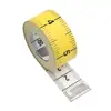 Cinta métrica de calidad alemana Mini portátil 3m Cinta métrica para ropa Cinta suave Cinta retráctil Llavero Cinta métrica pequeña Impresa con logotipo