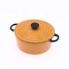 Casa de muñecas en miniatura, simulación binaural, olla para sopa con asa, OB11, accesorios para escenas de cocina en miniatura, accesorios de modelo