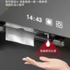 Caixa de Lenços Escondida Atrás do Espelho com Armário, Dispensador de Álcool em Gel com Sensor, Porta-Papel Toalha para Bancada de Banheiro, Instalação Embutida Oculta
