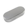 Caja de Agujas de Aluminio Caja de Desinfección Multiespecificación con Tapa Termómetro de Mercurio Caja de Almacenamiento de Acupuntura Caja de Termómetro para Remojo de Agujas