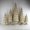 Vendas de Fábrica Decorações de Árvore de Natal Artesanais de Madeira Enfeites Casa Pousada Atmosfera de Feriado Construção de Cena