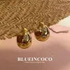 Design de nicho 2023 novos brincos círculo brincos gota d'água ins estilo francês brincos retrô de alta qualidade