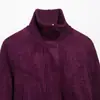 Bestseller Transfronteiriço AliExpress Moda Feminina Nova Primavera Jaqueta Elegante com Efeito Camurça Gola Alta 8372286