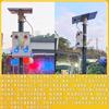 Alarma Sonora y Luminosa para Sensor de Peatones, Indicador Antiahogamiento para Sitio de Construcción, Dispositivo de Advertencia Solar con Voz y Flash