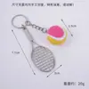 Colgante de Mini Tenis Mismo Estilo Transfronterizo Llavero Conmemorativo de Evento Deportivo Juguete Modelo Mini Tenis