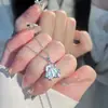 Colar Estrela Cintilante Feminino Luxo Leve Fashion Elegante Pingente Alta Qualidade Versátil Corrente Clavícula Sorridente Atacado