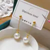 Pendientes de Borlas y Perlas Estilo Liu Yifei para Mujer 2025 Nuevo Estilo Caliente Pendientes de Aguja de Plata de Ley de Gama Alta Pendientes de Lujo Accesible