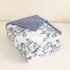 Colcha de algodón lavable de verano simple, colcha de aire acondicionado, estilo pequeño y fresco, amigable con la piel, lijada, dormitorio de estudiante, individual, verano fresco, colcha, venta al por mayor