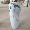 Florero de Piso Estilo Europeo Florero Grande Sala de Estar Hogar Arreglo Floral Moderno Simple Alto Grande Cerámica Arreglo Floral Adornos Decorativos