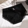 Pantalones de burbuja japoneses con cintura de grafeno, algodón, antibacterianos, sin costuras, ropa interior sexy para mujer, talla grande, encaje, venta al por mayor