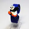 Reloj de Juguete para Niños Reloj Digital Pulsera de Presión Niño Pequeño Niña Bebé Súper Lindo Dibujos Animados Gelatina Reloj de Golpeo Dropshipping