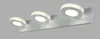 Luz frontal de espelho LED transfronteiriça, luminária de parede simples estilo nórdico para banheiro e quarto em aço inoxidável, luminária de parede para banheiro