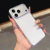 Capa de Celular Transparente Fosca Adequada para iPhone 17 Pro Max, Apple 14 Silicone, 16 Pro Max Anti-Queda, 15 Pro