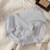 Roupa íntima feminina nova de verão sem costura com cintura baixa estilo girlie, cor macaron fresca, forro de algodão antibacteriano, atacado de fábrica