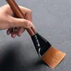Pinça de Chá Conjunto de Três Peças, Acessórios de Chá Kung Fu, Pinça de Chá Antiderrapante, Escova de Chá de Aço Inoxidável, Conjunto de Raspador de Chá