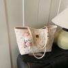 Bolso de Mano de Gran Capacidad para Mujer 2025 Nueva Moda Bolso de Hombro Estampado para el Trabajo y Desplazamientos Bolso Tote Bandolera