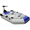 Bote Inflable de Asalto de Malla de Tres Capas Anti-Pinchazos Bote de Goma Engrosado de Fondo Duro Kayak de Pesca Hovercraft de Rescate Acuático