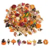 Accesorios para Joyería de Aleación con Goteo de Aceite Serie de Pavo Acción de Gracias Colgante Pulsera Llavero Colgante Decorativo W515