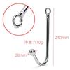 Juguetes sexuales accesorios SM gancho anal de acero inoxidable herramienta de tortura SM tapón anal metal expandidor anal femenino alternativo suministros para adultos