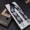 Tirante Antideslizante de Tres Clips Multicolor Unisex Práctico Tirante para Pantalones Cinturón Tirante Caja de Regalo 9065