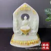 Suprimento ao vivo de antiguidades coleção diversa pintura de pedra luminosa ornamentos de nicho de Buda tiro para cornucópia uma geração de cabelo