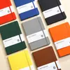 Caderno A5 em couro sintético com elástico, logo personalizável, em estoque para negócios transfronteiriços e uso em escritório, caderno capa dura com elástico
