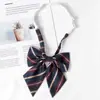Gravata Borboleta de Pena Feminina Uniforme Jk Cor Sólida Estilo Academia Camisa Acessórios de Uniforme Escolar Fantasia de Marinheiro Decoração de Laço Acessório Moderno