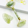 Fábrica fuente Contenedor de belleza de jade masajeador rodillo de jade tabla de raspado facial juego de caja de regalo