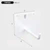 Tablero perforado colorido inspirado en la dopamina para decoración de pared de sala de estar, un nuevo estante de almacenamiento metálico engrosado con accesorios magnéticos, diseñado para ocultar imperfecciones