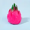 Bloque de construcción de arcilla transfronterizo, fruta del dragón squishy, ASMR de fruta realista, juguete crujiente y satisfactorio para aliviar el estrés, caja colorida, venta al por mayor