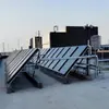 Sistema de agua caliente con colector solar de panel plano para dormitorio de fábrica en Changshu, Jiangsu, bomba de calor de energía aerotérmica oumalang