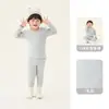 2026 Novo Conjunto de Roupas de Outono para Crianças Algodão Grau A Meninos Meninas Bebês Pijamas Roupas de Casa Roupa Íntima Infantil A Algodão