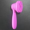 Escova de Limpeza Facial Especial, Escova de Limpeza Facial de Silicone com Cerdas Macias, Limpeza Profunda Manual dos Poros, Artefato para Remoção de Cravos para Homens e Mulheres, Instrumento de Limpeza Facial