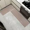 Alfombrillas de Cocina Simples Más Vendidas Transfronterizas, Alfombrillas Lavables y Resistentes a Manchas, Felpudos Domésticos para Entrada No Lavables a Prueba de Aceite y Absorbentes de Agua