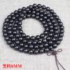 Pulsera de sándalo rojo lobular africano de madera maciza natural 2.0 cuentas de sándalo rojo sangre de Zambia 108 joya de mano para pareja de hombres y mujeres