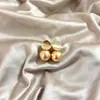Pendientes Cuadrados de Perlas Color Champagne 2025 Nuevo Estilo Caliente Pendientes de Gama Alta para Otoño e Invierno Pendientes de Diseño de Nicho para Mujer