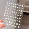 Macaron Y2K Pegatinas para Uñas de Estrella de Cinco Puntas Simples Versátiles Adhesivas Irregulares Pegatinas de Arte para Uñas de Estrella de Cinco Puntas